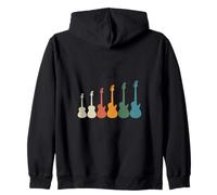 Guitare rétro colorée Evolution Music Lover Sweat à Capuche