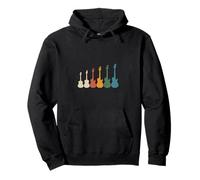 Guitare rétro colorée Evolution Music Lover Sweat à Capuche