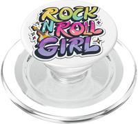 Guitare rétro Halloween Rock N Roll Girl Graffiti Music V3 PopSockets PopGrip pour MagSafe