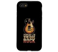 Guitare rétro I'm Not Old I'm Vintage Rock Coque pour iPhone SE (2020) / 7/8