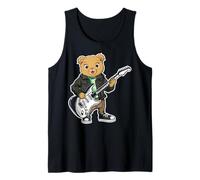 Guitare rétro Rock Music of Cute Bear Débardeur