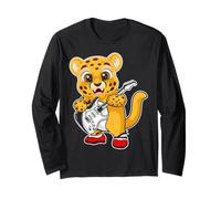 Guitare rétro Rock Music of Cute Mountain Cat Manche Longue