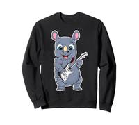 Guitare rétro Rock Music of Cute Rhino Sweatshirt