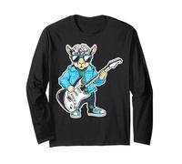 Guitare rétro Rock Music of Cute Sheep Manche Longue