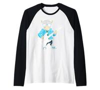 Guitare rétro Rock Music of Cute Sheep Manche Raglan