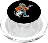 Guitare rétro Rock Musique de Chien Mignon PopSockets PopGrip pour MagSafe