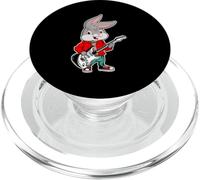 Guitare rétro Rock Musique de Lapin Mignon PopSockets PopGrip pour MagSafe
