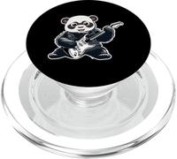 Guitare rétro Rock Musique de Panda Ours Mignon PopSockets PopGrip pour MagSafe