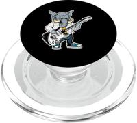 Guitare rétro Rock Musique d'éléphant Mignon PopSockets PopGrip pour MagSafe