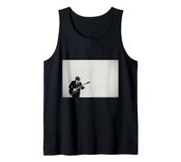Guitare Rock AC DC Legend Stage Silhouette Débardeur