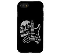 Guitare Rock, Amateurs de Guitare, crâne Guitariste Coque pour iPhone SE (2020) / 7/8