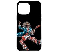 Guitare Rock avec Touche Patriotique pour Adultes et Enfants Coque pour iPhone 13 Pro Max