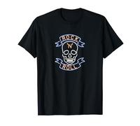 Guitare Rock n Roll Skull et Rocker T-Shirt