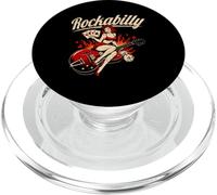 Guitare Rockabilly Pin Up Girl Retro Années 50 Rock Dark Grunge PopSockets PopGrip pour MagSafe