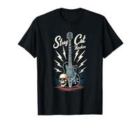 Guitare Rockabilly style Rebel Stray Cat Rockabilly T-Shirt