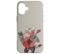 Guitare Rocker/Taureau Coque pour iPhone 16 Plus
