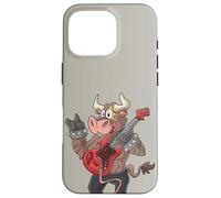 Guitare Rocker/Taureau Coque pour iPhone 16 Pro