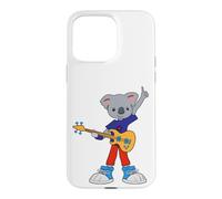 Guitare Rockstar Koala I Musique I Rock Musique Coque pour iPhone 15 Pro Max
