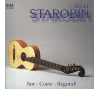 Guitare Romantique De Coste, Sor & Regondi Starobin, Guitare
