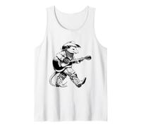Guitare rustique Opossum Cowboy Musicien Western Musicien Country Music Débardeur
