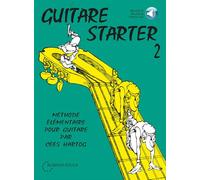 Guitare Starter Volume 2 | Méthode élémentaire pour guitare débutant avec Enregistrement(s) en ligne|Cours progressif pour enfants élèves et autodidactes apprentissage accords rythmes lecture musicale