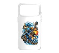 Guitare T-Shirt Musicien & Musique e Violon DJ Guitariste Coque pour iPhone 17 Pro Max