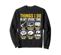 Guitare Things I Do in My Spare Time Sweatshirt