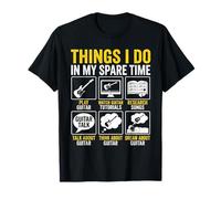 Guitare Things I Do in My Spare Time T-Shirt