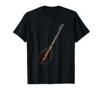 Guitare Traditionnelle Turque Saz Baglama T-Shirt Graphique avec Valeur