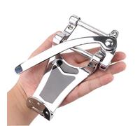Guitare Tremolo - Piestre Jazz, Système De Vibrato De Pont | Tremolo De Guitare De Style B7, Guitares Électriques Creux Chromées, Bras De Vibrato À Tons Lisses Pour Musiciens De Jazz Et Joueurs De Roc
