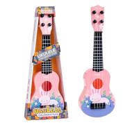 Guitare ukulélé pour Enfants, 36cm Guitare Jouet à 4 Cordes réglables, Instrument de Musique ukulélé pour Enfants, Mini Guitare Musicale éducative pour Tout-Petits Garçons Filles Cadeaux (B)