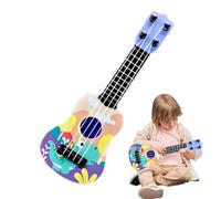Guitare ukulélé pour - Instrument de Musique pour débutant à 4 Cordes, Conception légère Anti-, Jouet Facile à Jouer | Creative Musical Learning Tool for Kids Girls Home School