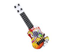 Guitare ukulélé pour , Jouet ukulélé pour , Instrument de Musique pour l'apprentissage pédagogique, Mini Instrument de Musique d'apprentissage pour d'âge préscolaire, Filles
