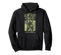 Guitare Vintage 1984 Bigfoot Sasquatch édition limitée Sweat à Capuche