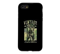 Guitare Vintage 1986 Bigfoot Sasquatch édition limitée Coque pour iPhone SE (2020) / 7/8