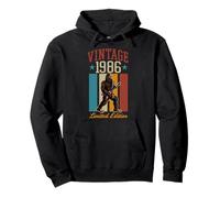 Guitare Vintage 1986 Bigfoot Sasquatch édition limitée Sweat à Capuche