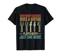 Guitare Vintage Combien de Guitares Un Guitariste a-t-il Besoin T-Shirt