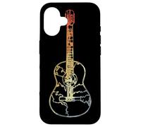 Guitare Vintage Guitarist Design pour Les guitaristes Coque pour iPhone 16