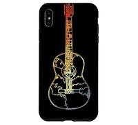Guitare Vintage Guitarist Design pour Les guitaristes Coque pour iPhone XS Max