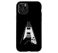 Guitare Volante Effet Vieilli, Musique Punk Rock Metal Coque pour iPhone 11 Pro