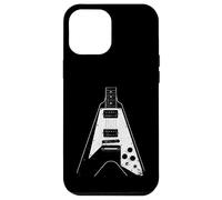 Guitare Volante Effet Vieilli, Musique Punk Rock Metal Coque pour iPhone 12 Pro Max