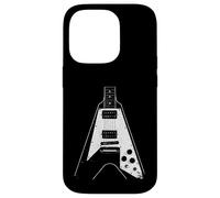 Guitare Volante Effet Vieilli, Musique Punk Rock Metal Coque pour iPhone 14 Pro