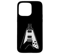Guitare Volante Effet Vieilli, Musique Punk Rock Metal Coque pour iPhone 15 Pro Max