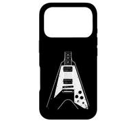 Guitare Volante Effet Vieilli, Musique Punk Rock Metal Coque pour iPhone 17 Pro