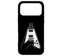 Guitare Volante Effet Vieilli, Musique Punk Rock Metal Coque pour iPhone 17 Pro Max