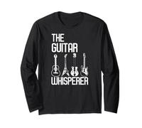 Guitare Whisperer Guitariste Musicien Amoureux Musicien Cadeau Musique Manche Longue