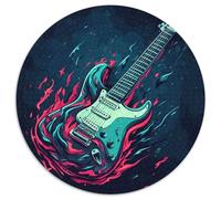 guitaree 1000 Pieces Animation Puzzle Circulaire Qualité Supérieure Jeu Cadeau Unique Adultes Et Enfants Dès 14 Ans 1000pcs (67.5x67.5cm)