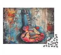 Guitaree Puzzle 1000 Pièces Adultes - Puzzle Adulte 1000 Pièces - Puzzle À Impression De Haute Qualité - Puzzle Art 1000pcs (75x50cm)