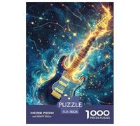 guitaree Puzzle 1000 Pièces Educa Jouet en Bois Cadeau Unique Décoration Intérieure Jeu Éduchatif Challenge Toy pour Adultes Et Enfants À Partir De 12 Ans 38x26cm/1000pcs