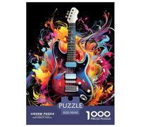 guitaree Puzzles De 1000 Pieces pour Adultes Classiques Jeu Éduchatif Défi Jouet, DécoRation D'intérieur 70x50cm/1000pcs